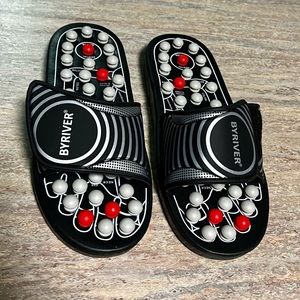 BYRIVER acupressure/ reflexology foot massager sandals